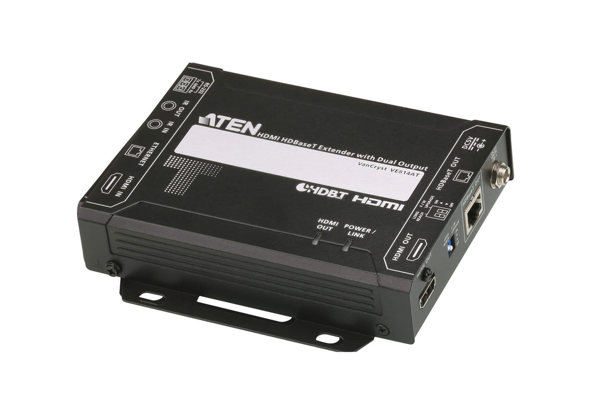 ATEN Transmitter HDMI HDBaseT with Dual Output (4K@100m) (HDBaseT Class A), VE814AT-AT-G