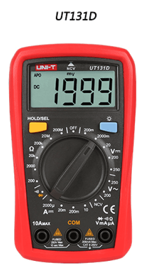 UNI-T Multiméter 200MOhm UT131D
