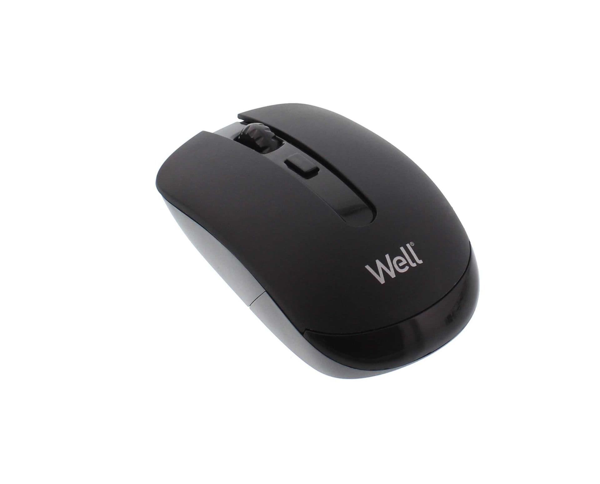 WELL Egér vezeték nélküli MW101 negru