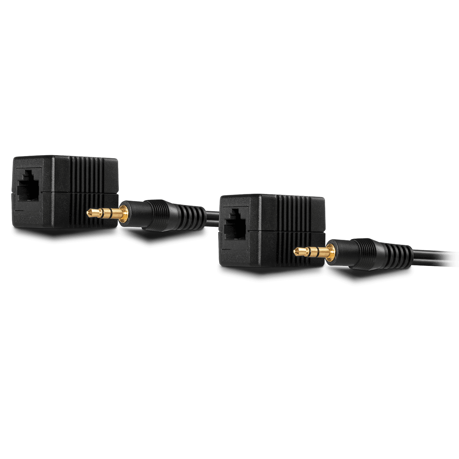 LINDY Extender, Sztereó Audio, 3.5 mm, CAT5/6, 100m