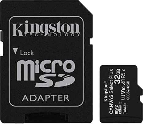 KINGSTON memóriakártya 32GB Canvas Select Plus Class 10 UHS-1 microSDHC SDCS2/32GB