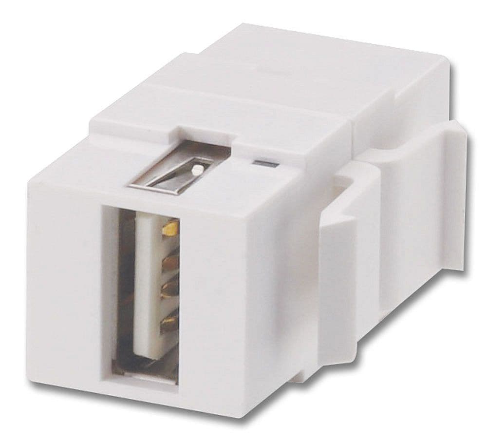 LINDY Keystone modul USB A - B anya/anya