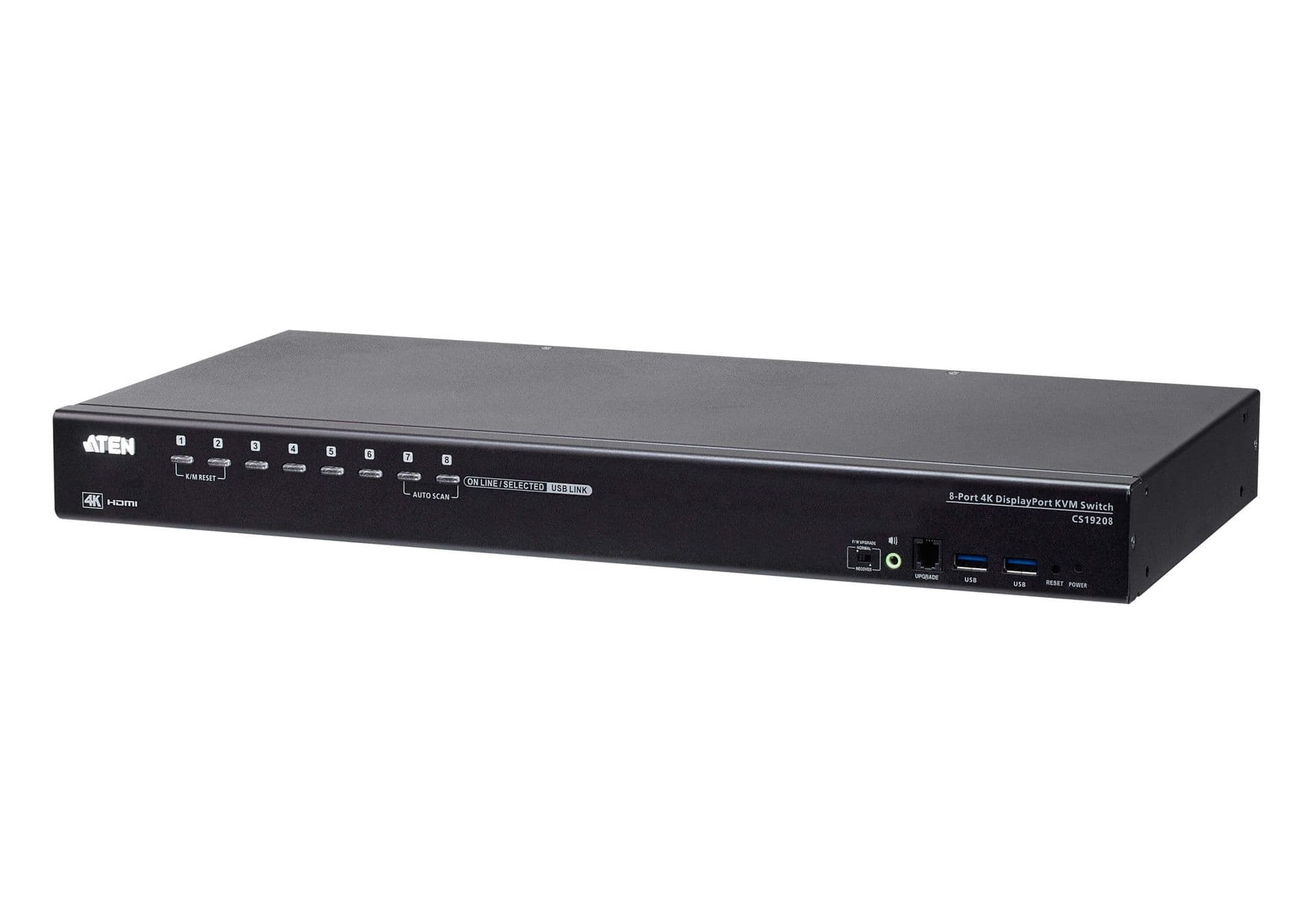 ATEN 8-Port USB 3.2 Gen1 4K DisplayPort KVM Switch