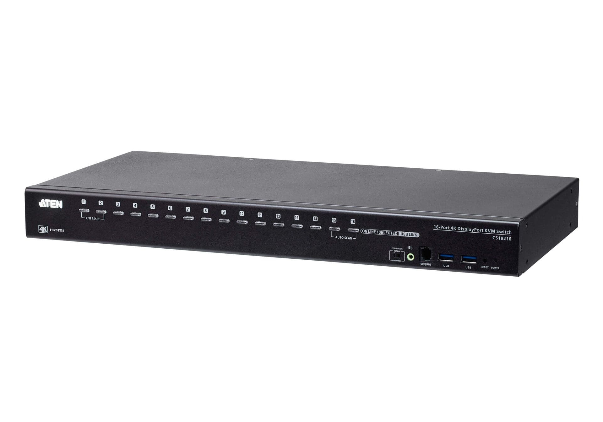 ATEN 16-Port USB 3.2 Gen1 4K DisplayPort KVM Switch
