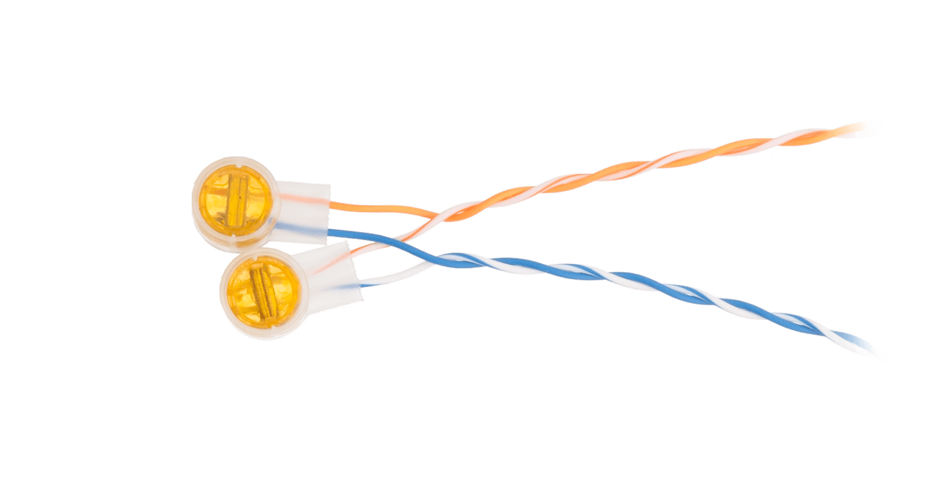NKOMAX Csatlakozó, UY2, 100db, sárga