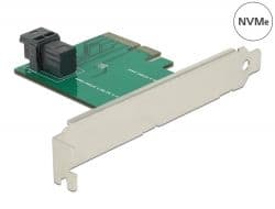 DELOCK PCI Express x4 Kártya > 1 x belső SFF-8643 NVMe
