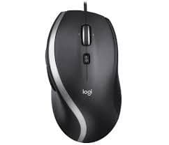 LOGITECH Egér optikai, M500S, fekete