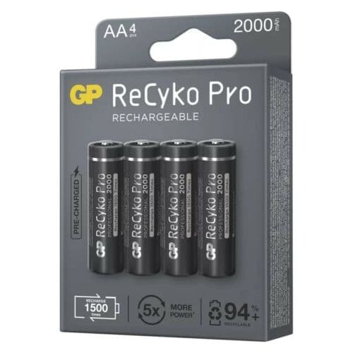 GP akku NiMH Recyko Pro ceruza 2000mAh 4db/cs