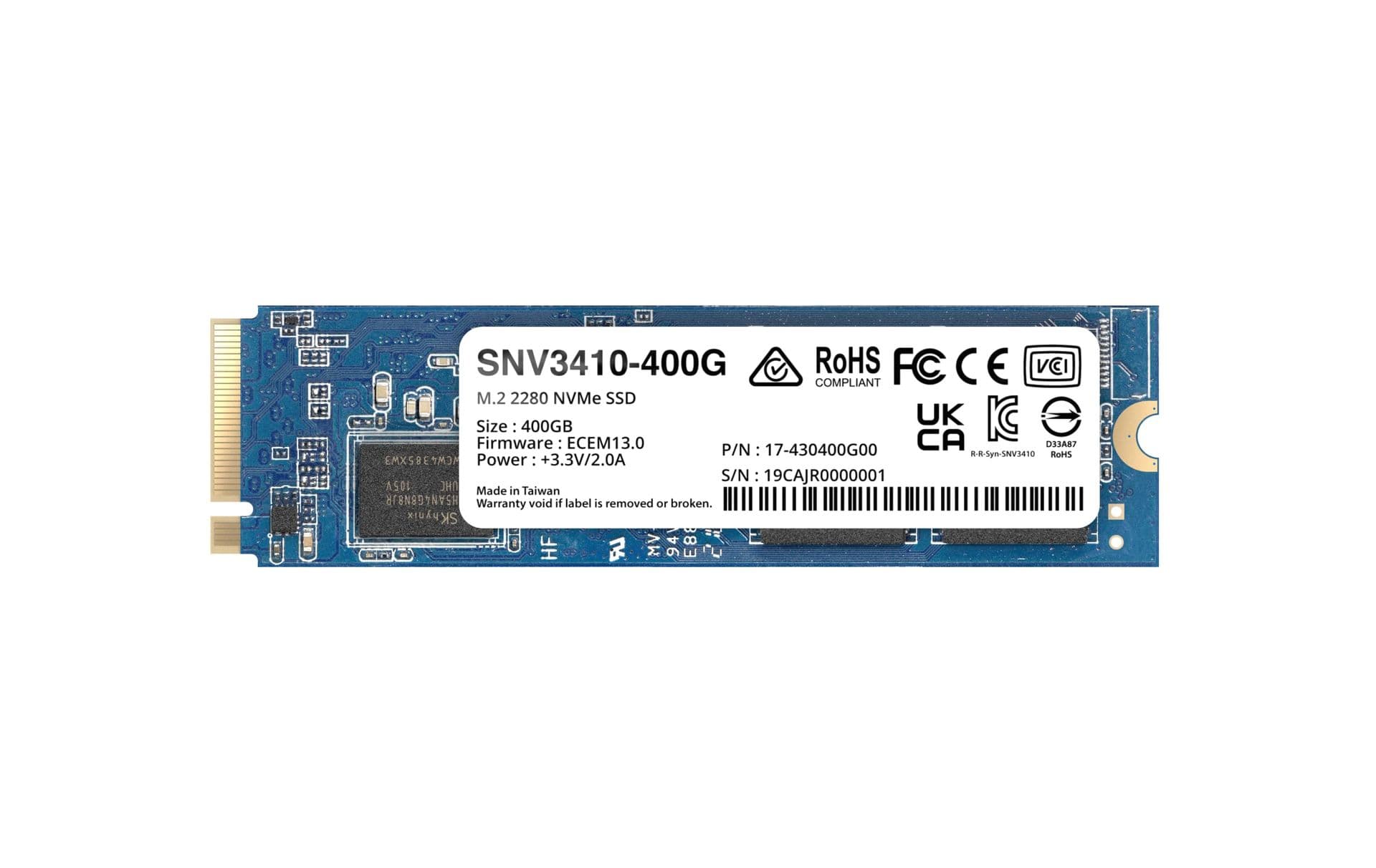 SYNOLOGY Enterprise SSD SNV3410-400G