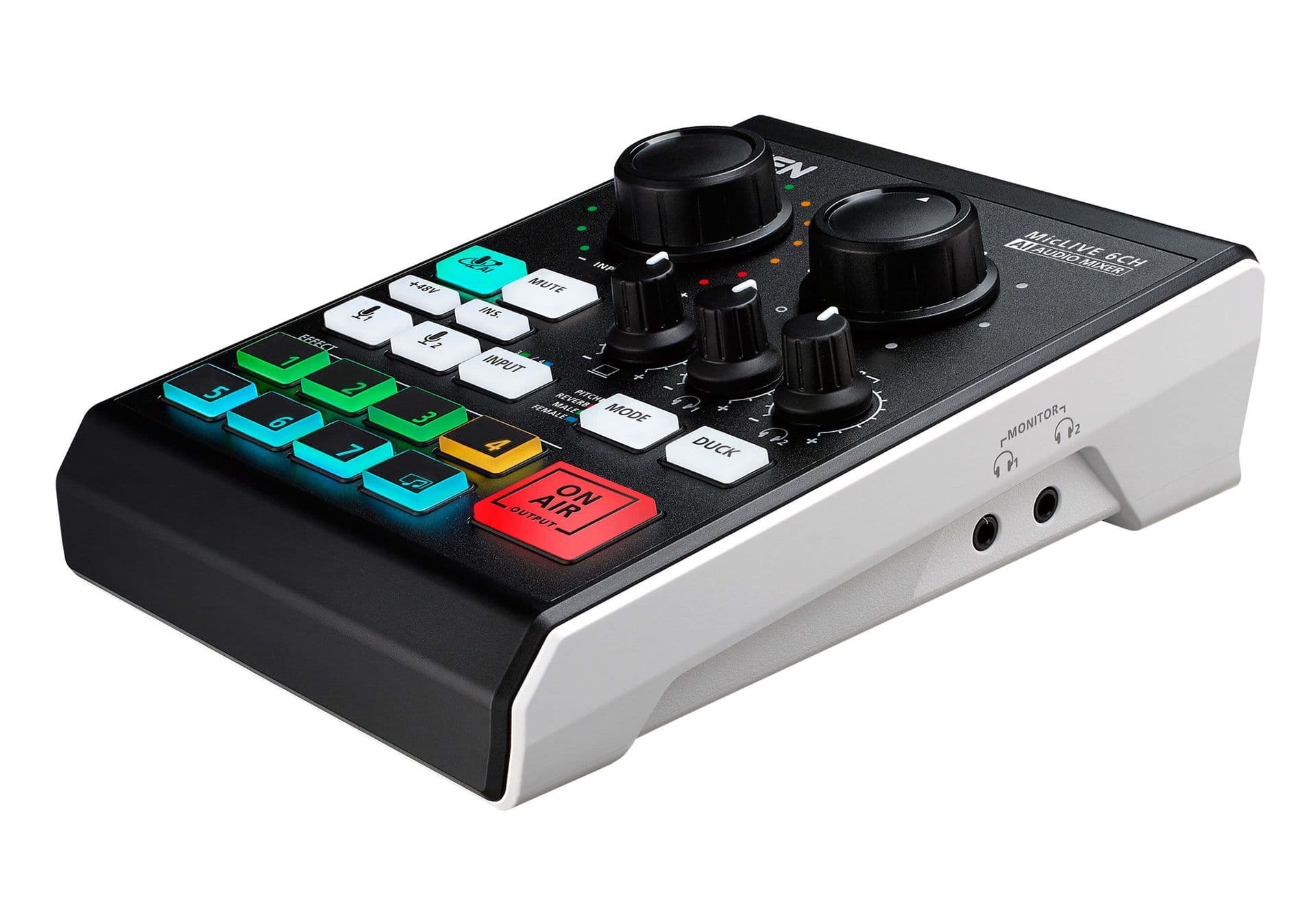 ATEN Keverő, AI audio mixer - UC8000