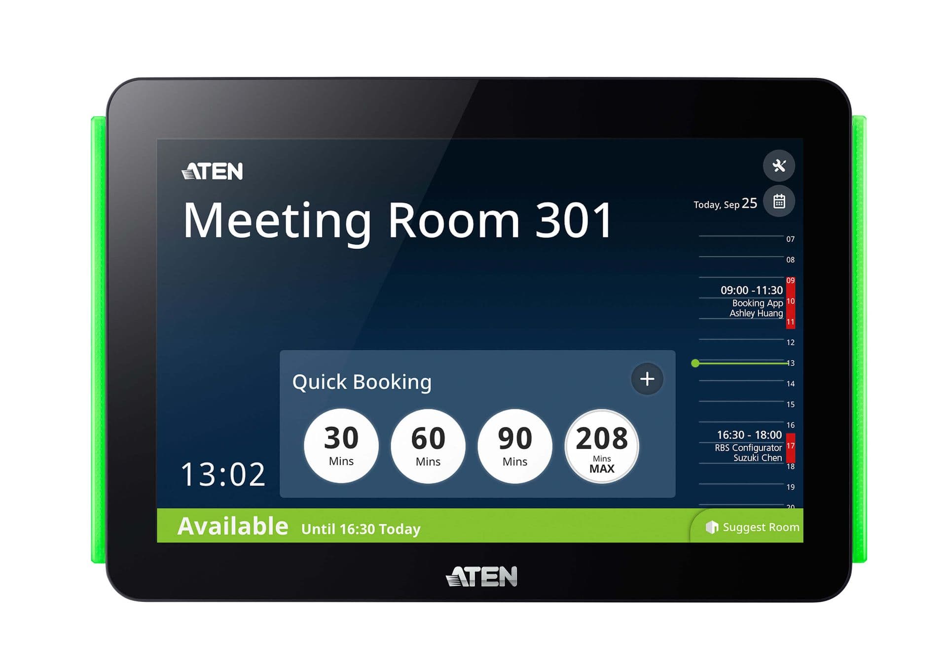 ATEN Room Booking System, RBS panel - VK430