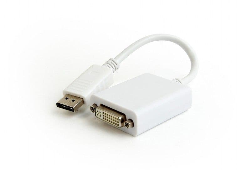GEMBIRD Adapter DisplayPort - DVI Dual Link, M/F, 0,1m