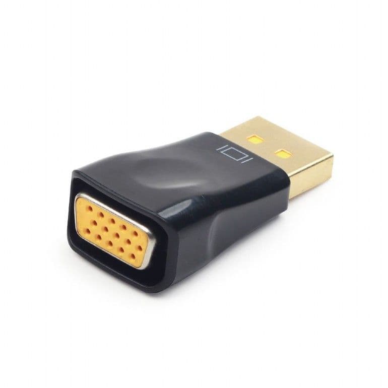 GEMBIRD Adapter DisplayPort - VGA, M/F, fekete