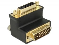 DELOCK Adapter DVI 29 tűs, M/F, fekete - 65173