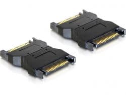 DELOCK Adapter SATA 15 tűs, M/M - 65043