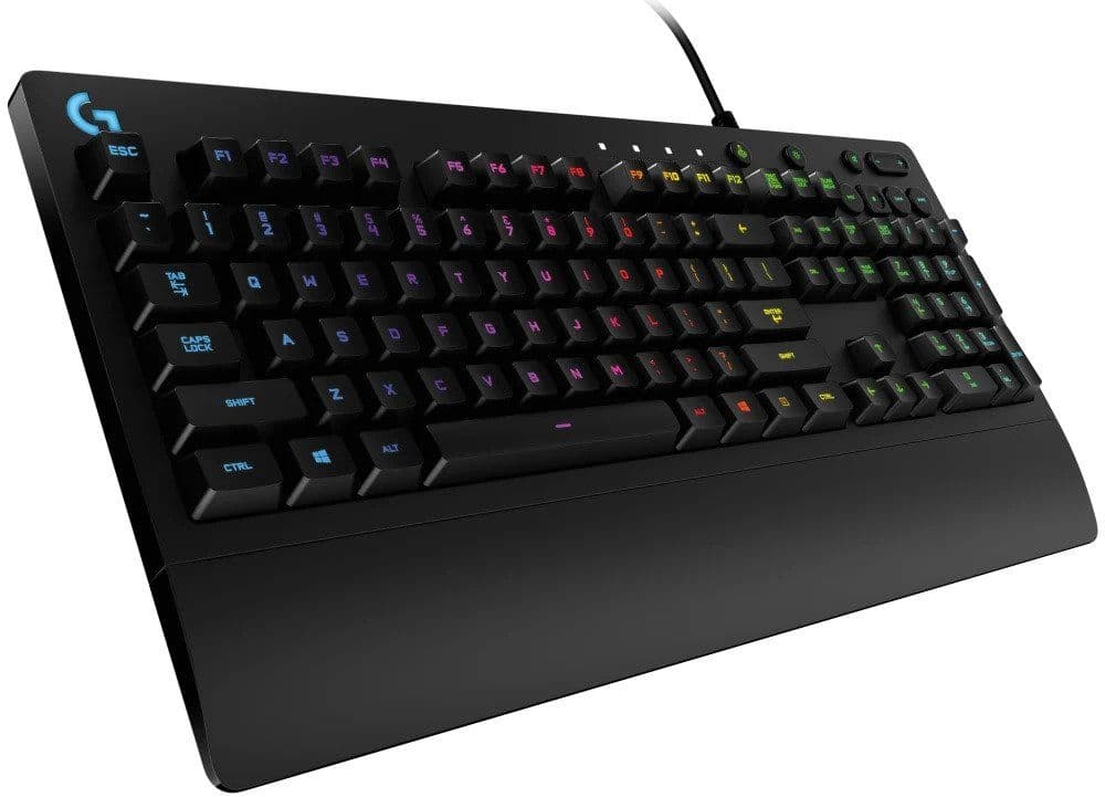 LOGITECH Billentyűzet RGB, vezetékes, HU G213
