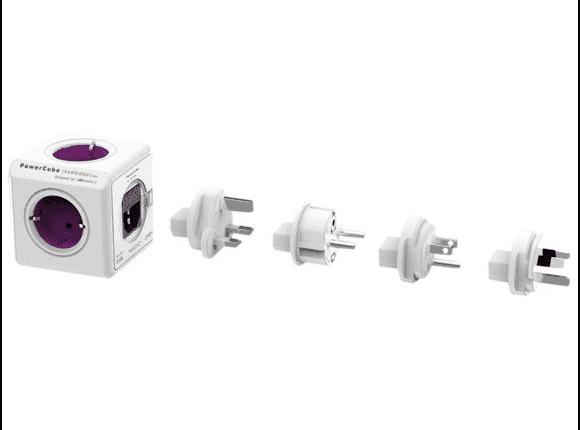 POWERCUBE Hálózati elosztó ReWirable + 4x plug DE