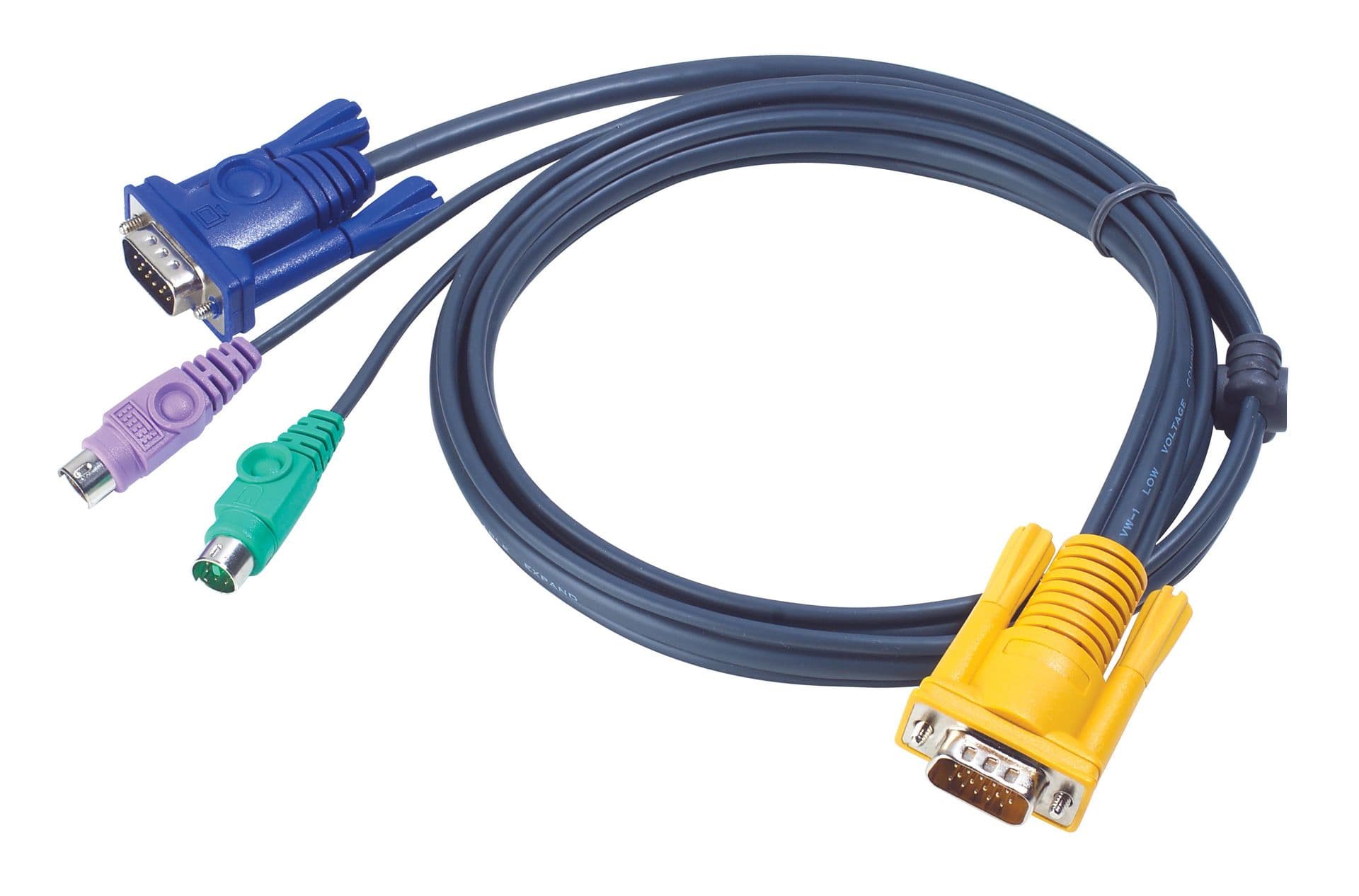 ATEN KVM Kábel PS/2 VGA 3.0m