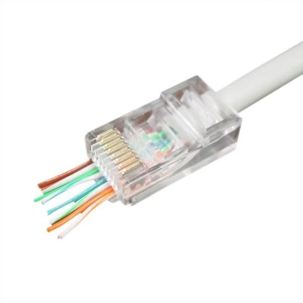 GEMBIRD Dugó UTP RJ45 8P8C moduláris átmenő 100db/csomag