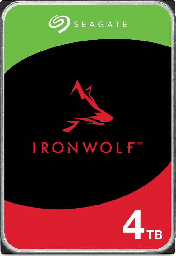 SEAGATE HDD IronWolf SATA3 3,5" 4TB 256MB 5400rpm