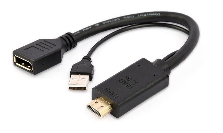 GEMBIRD Adapter HDMI - DP, 4K Aktív