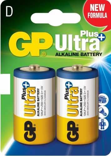 GP elem Ultra Plusz alkáli góliát elem 2db