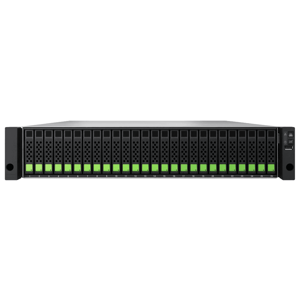 QSAN XCubeSAN XS5326-D Dual Controller, 2U, 26 x 2.5 SSD