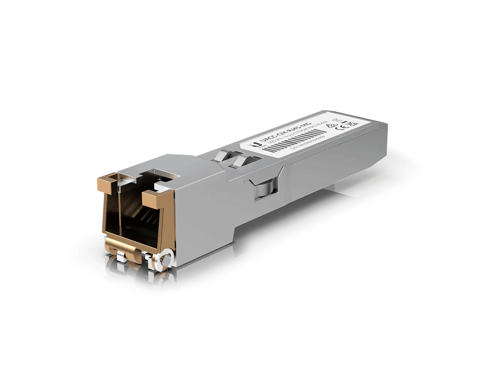 UBIQUITI 10G SFP+ - 10G RJ-45 átalakító modul, 100m
