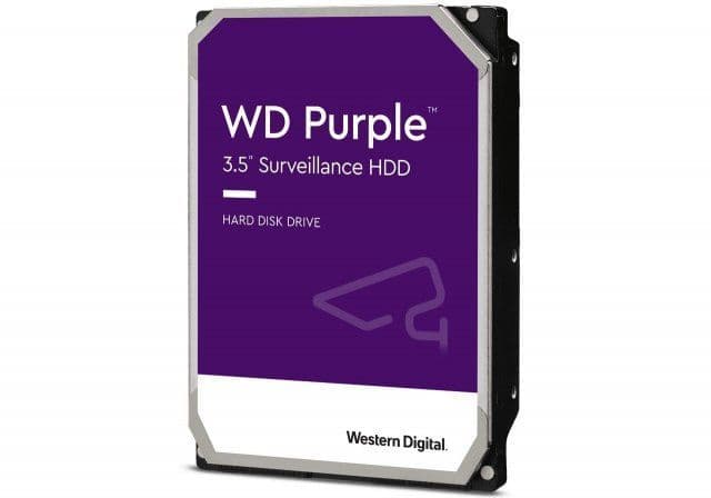 WD HDD SATA3 3,5" Purple 4TB (4000GB) 256MB 5400rpm
