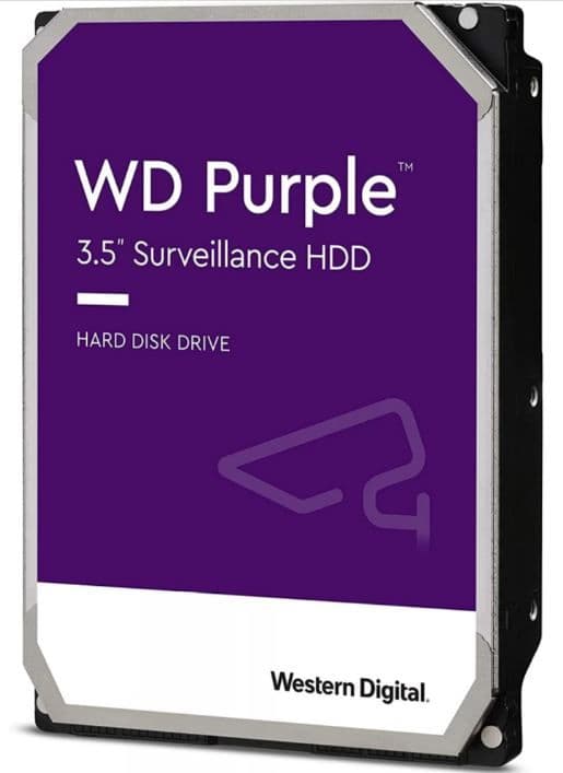 WD HDD SATA3 3,5" Purple 6TB (6000GB) 256MB