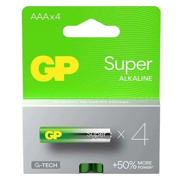 GP elem Super alkáli mikro ceruza 4 db