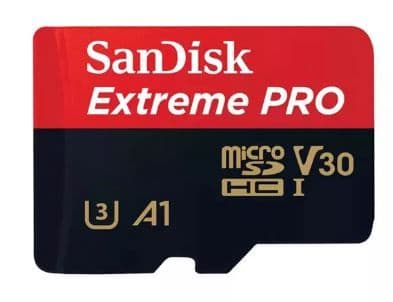SANDISK Extreme Pro MICROSD 256GB, 200/140 MB/s, A2 C10 V30 UHS-I U3