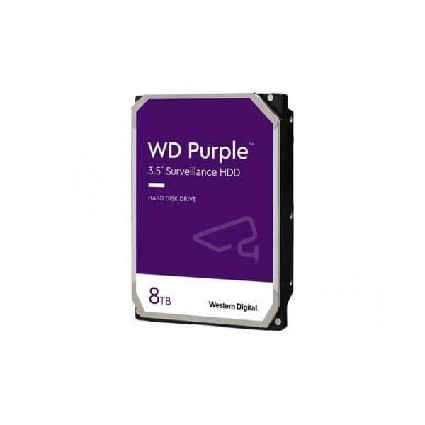 WD HDD SATA3 3,5" Purple 8TB (8000GB) 256MB, 5640rpm