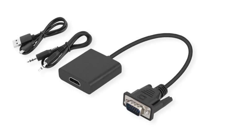 STANDARD Adapter VGA + audio - HDMI M/F