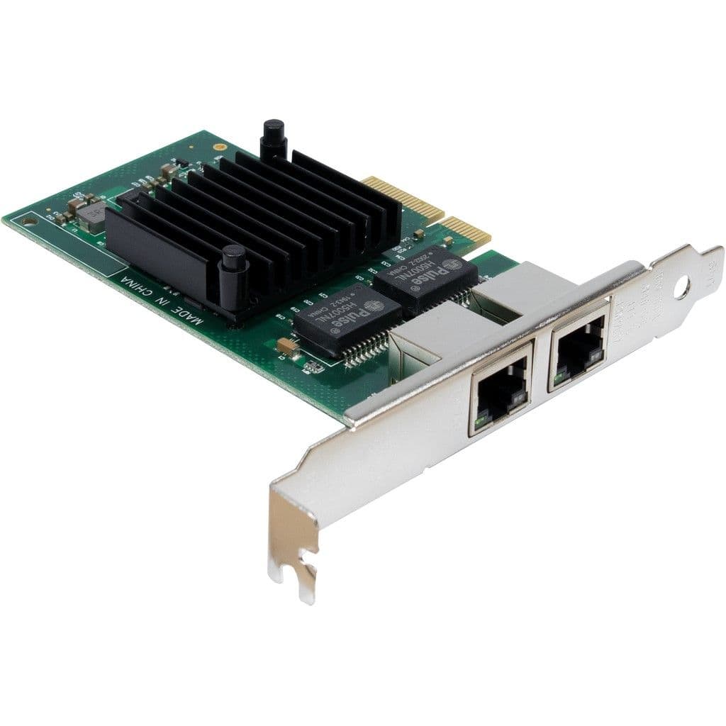 ARGUS LAN kártya 2x 10/100/1000 PCI-E x4 v2.0