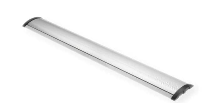 ROLINE Taposó csatorna, 2-csatornás, alumínium, padlókábel burkolat, 139 x 22 mm, ezüst, 1,1 m