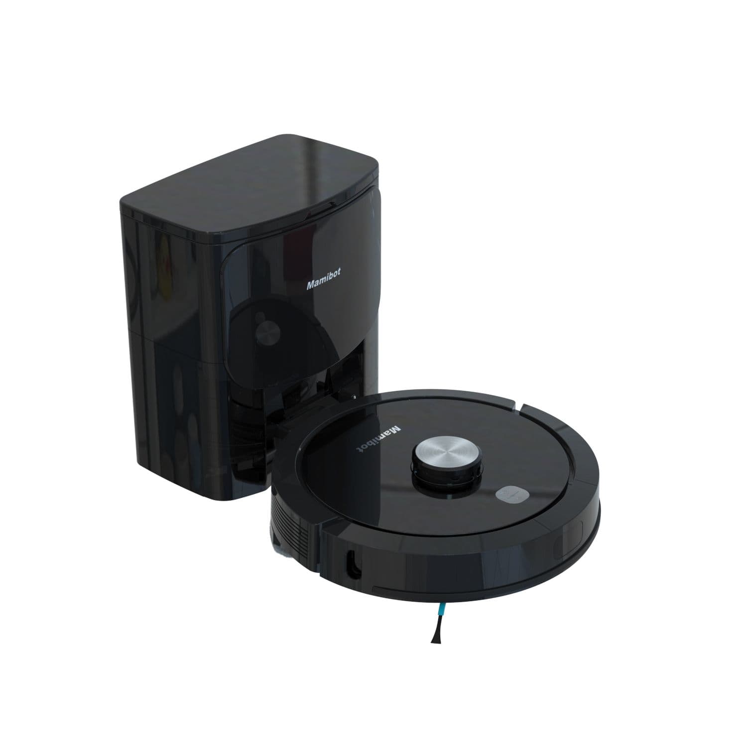 MAMIBOT Robotporszívó, töltőállomással, Robot Vacuum cleaner ExVac 900S, fekete