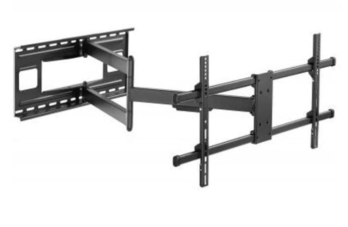 TECHLY ICA-PLB 490 dönthető fali karos konzol 43-80" LCD kijelzőhöz, 1015 mm, fekete
