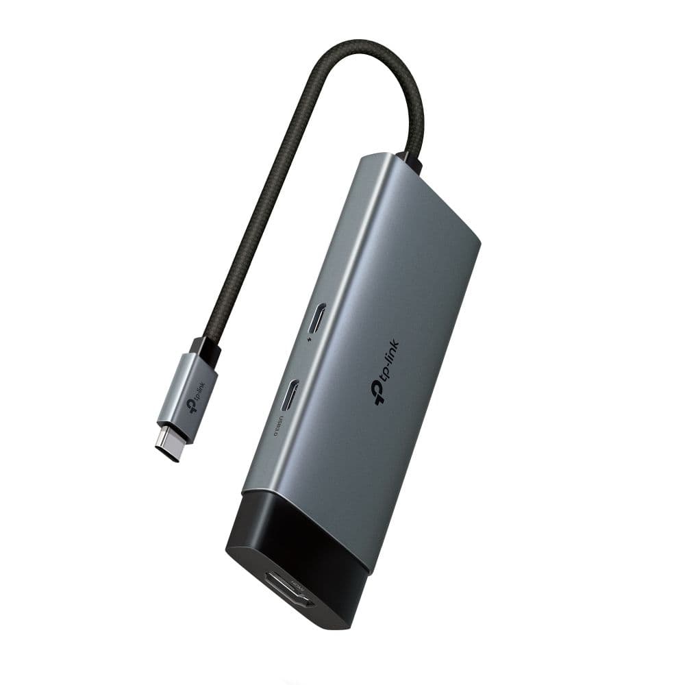 TP-LINK USB-C 3.2 Gen1 HUB 5 Portos 1xHDMI + 1xPD 100W +1xUSB-C + 2xUSB-A, UH5020C