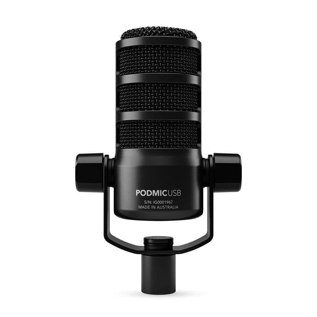 RODE PodMic USB broadcast minőségű dinamikus podcast és produkciós mikrofon XLR és USB-C kimenettel
