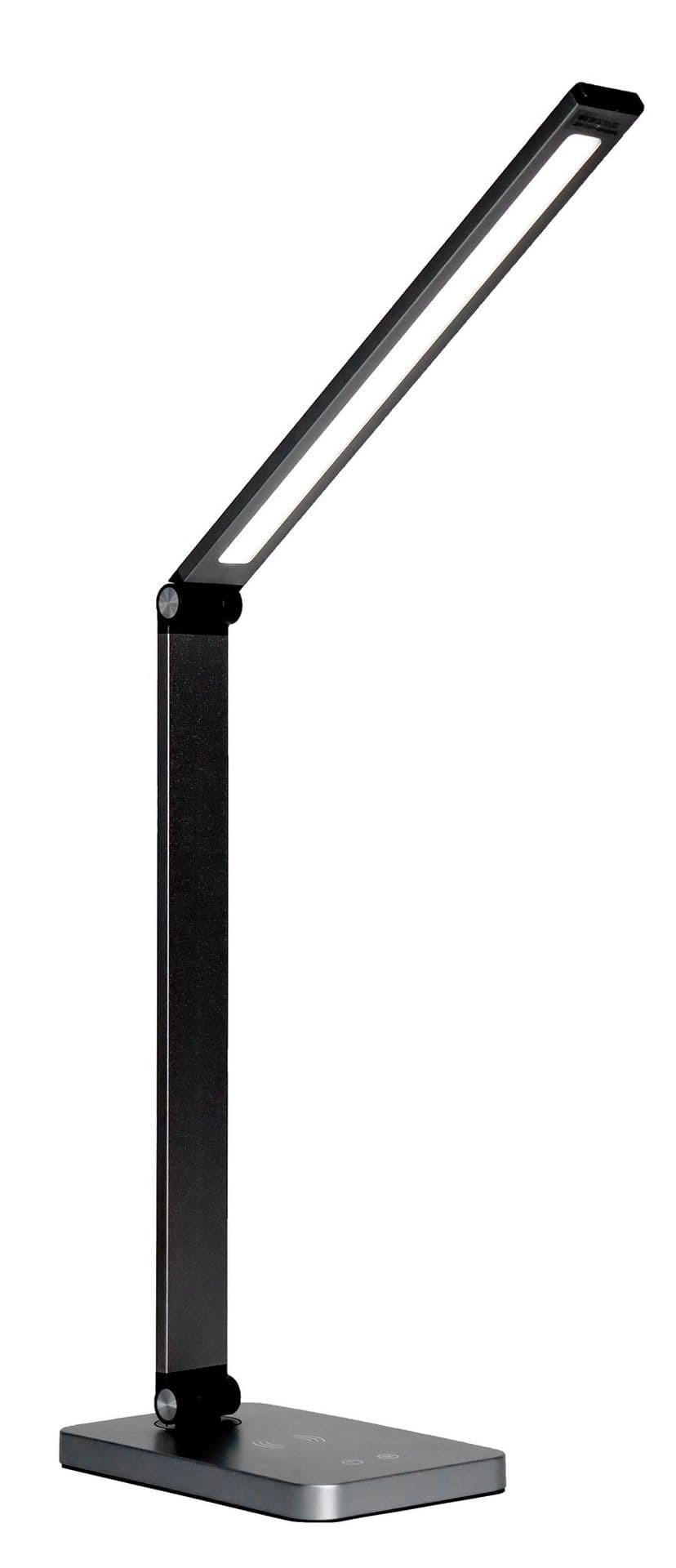 PLATINET Asztali lámpa RGB, 20W, vezetéknélküli töltővel, 5 fényárnyalat, 500Lm, IP20, fekete