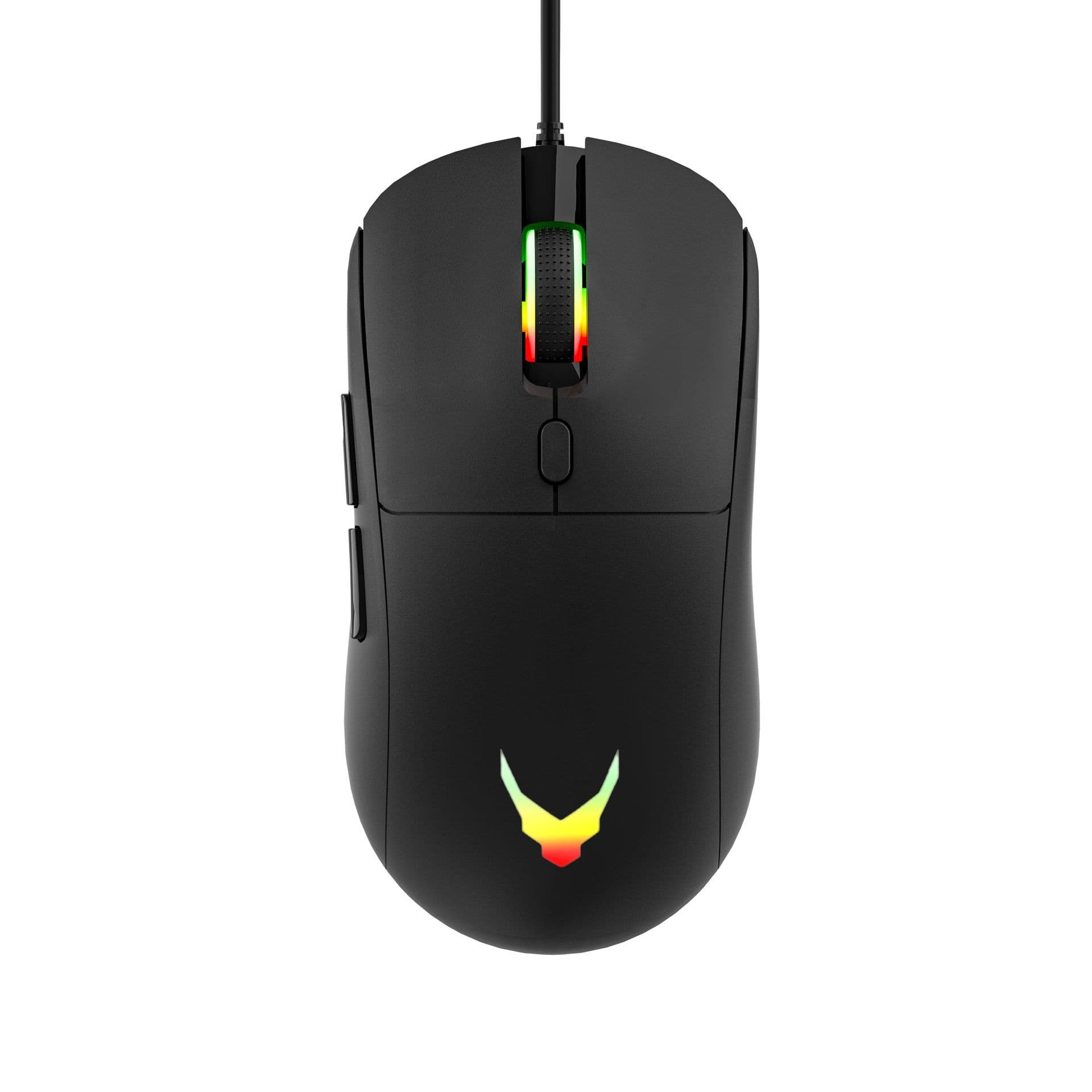 OMEGA Egér VARR Gaming, vezetékes, 6D, 3200 DPI, gamer, PRO, RGB, 1,5m, fekete