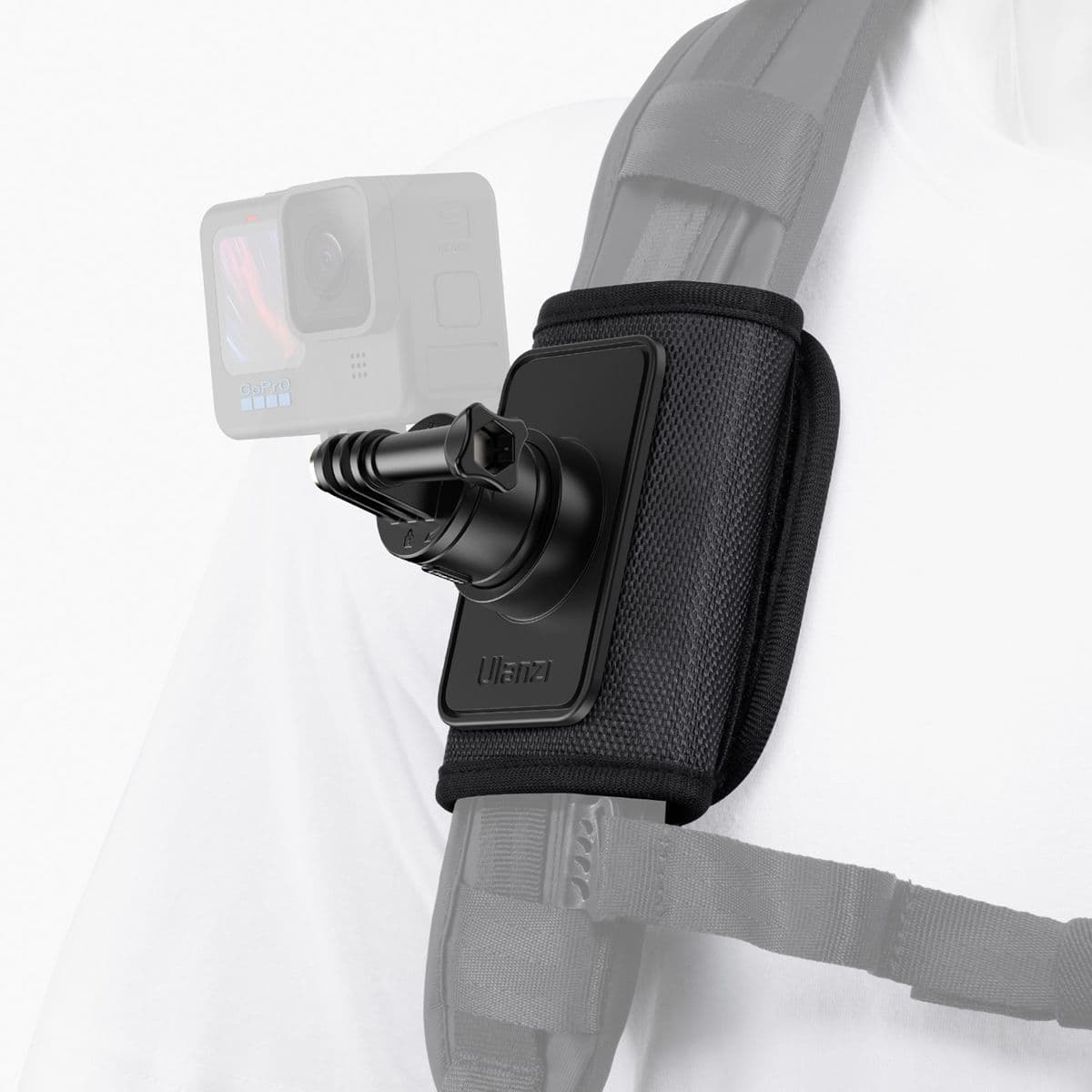 ULANZI CO62 Go-Quick II hátizsák pántra, övre telefon és Gopro tartó adapter