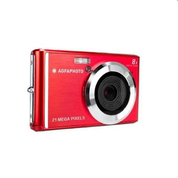 AGFAPhoto DC5200 kompakt digitális fényképezőgép, piros