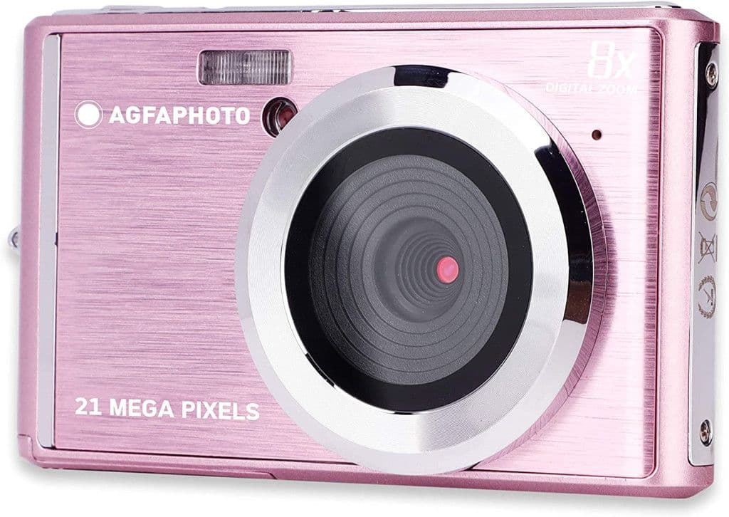 AGFAPhoto DC5200 kompakt digitális fényképezőgép, rózsaszín