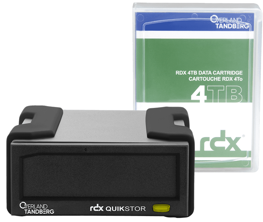TANDBERG DATA RDX QuikStor Drive USB3+ külső, 4TB kit