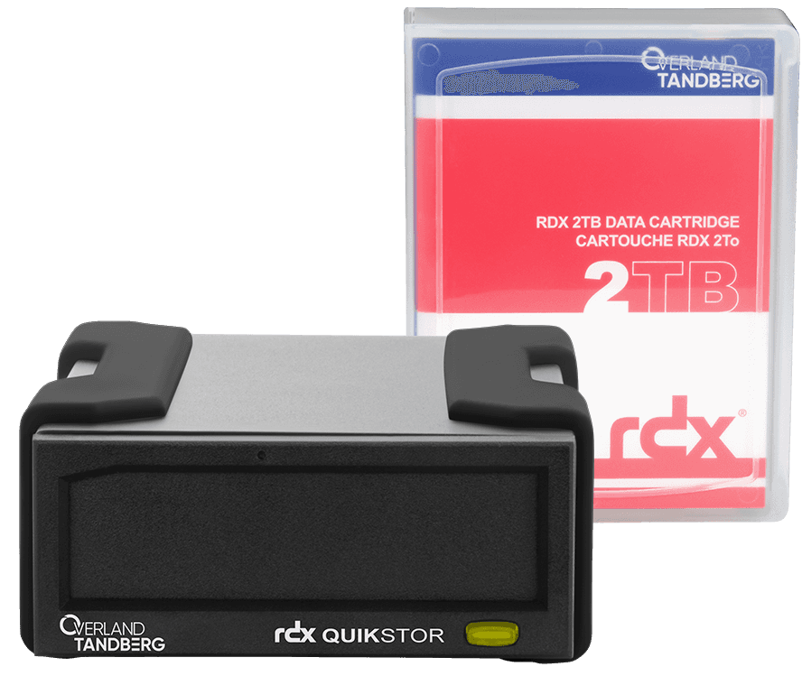 TANDBERG DATA RDX QuikStor Drive USB3+ külső, 2TB kit