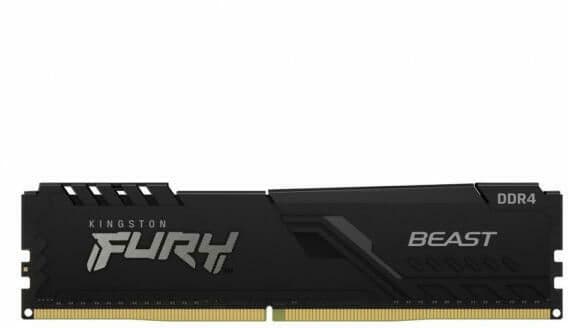 KINGSTON RAM FURY Beast DDR4 32GB DIMM CL 16 3200MHz
