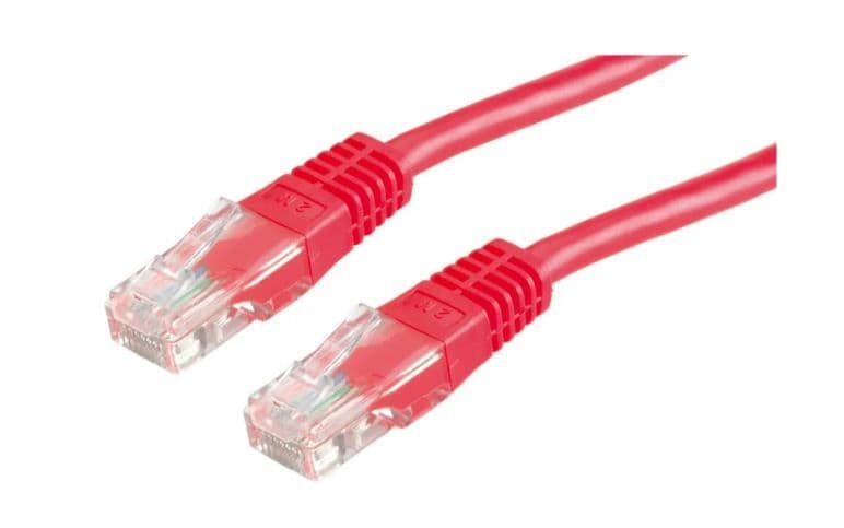STANDARD Patch kábel UTP CAT6, 2m, piros