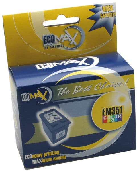 ECOMAX Tintapatron 351XL EM351XL